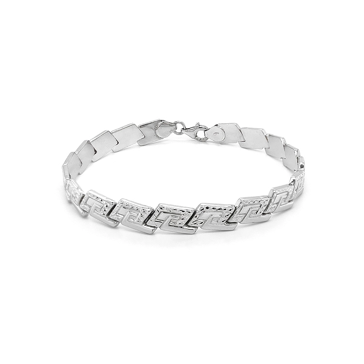 Weißgold-Armband