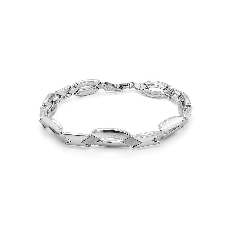 Weißgold-Armband