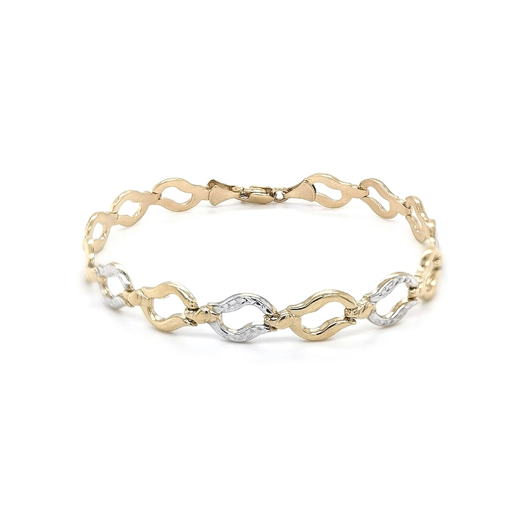 Gold-Kombi-Armband