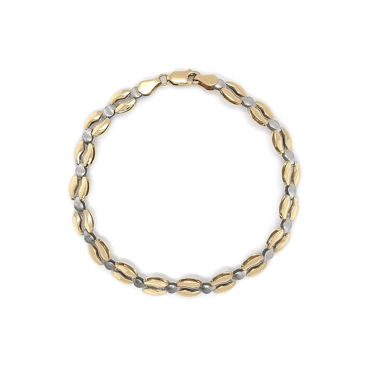 Gold-Kombi-Armband