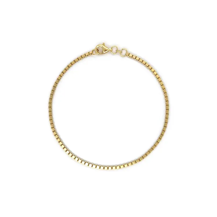 Gold-Würfel-Armband - Würfel