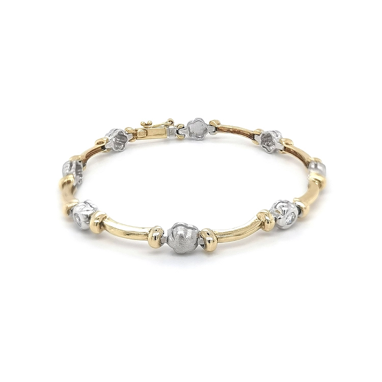Damenarmband aus Kombinationsgold