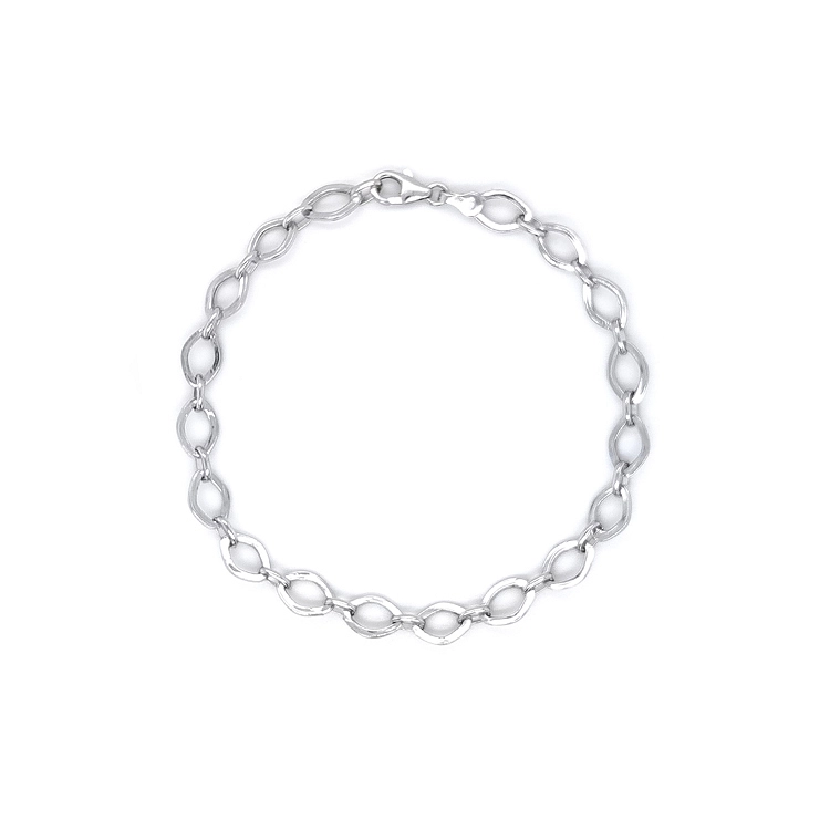 Damen Weißgold-Armband