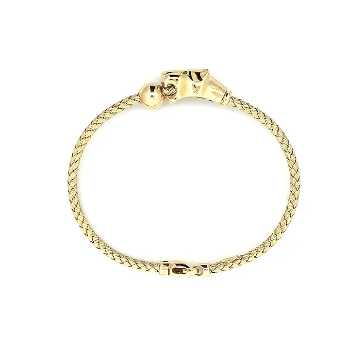 Gold Damenarmband feststehend