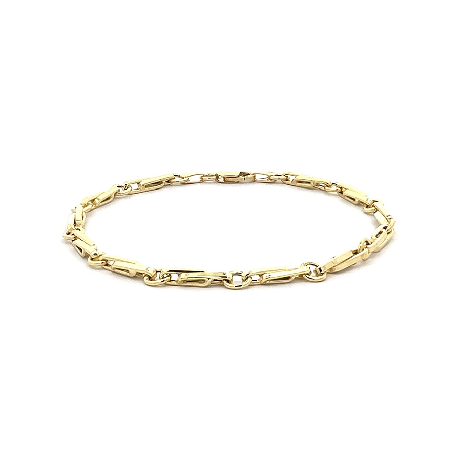 Goldarmband mit elegantem Kettendesign