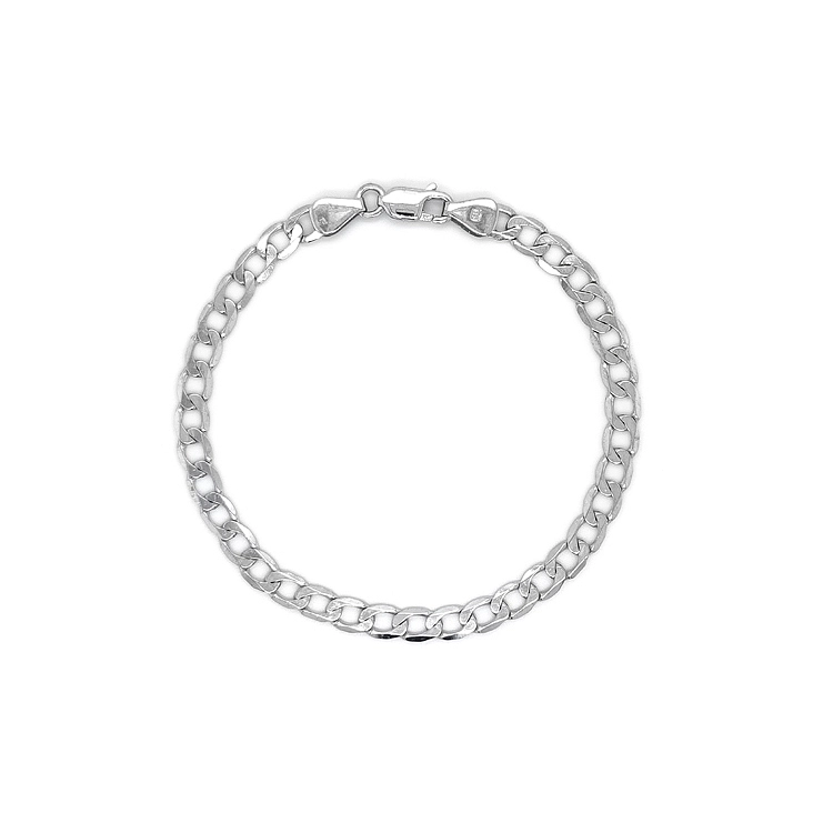Weißgold-Gürteltier-Armband