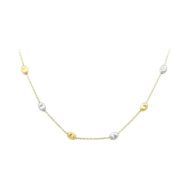 Damen-Halskette aus Kombinationsgold