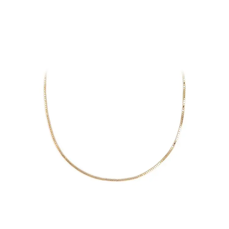 Goldene Kette Würfel - Würfel