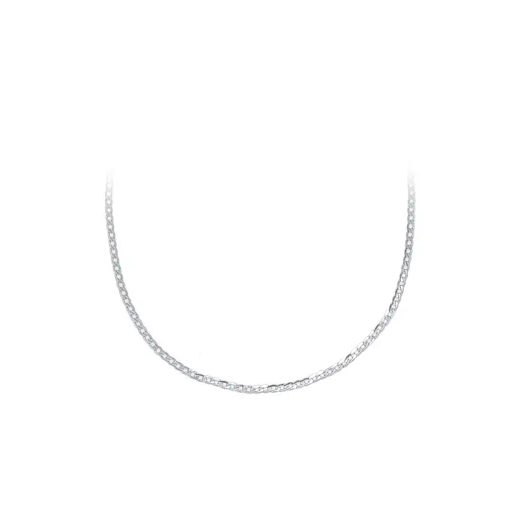 Weißgold-Panzerkette