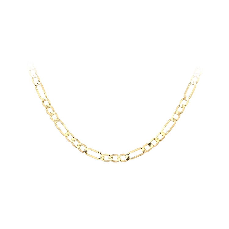 Gold Herrenkette Figaro 4,70 mm