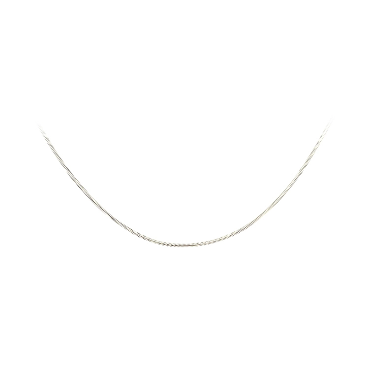 Weißgold Schlangenkette