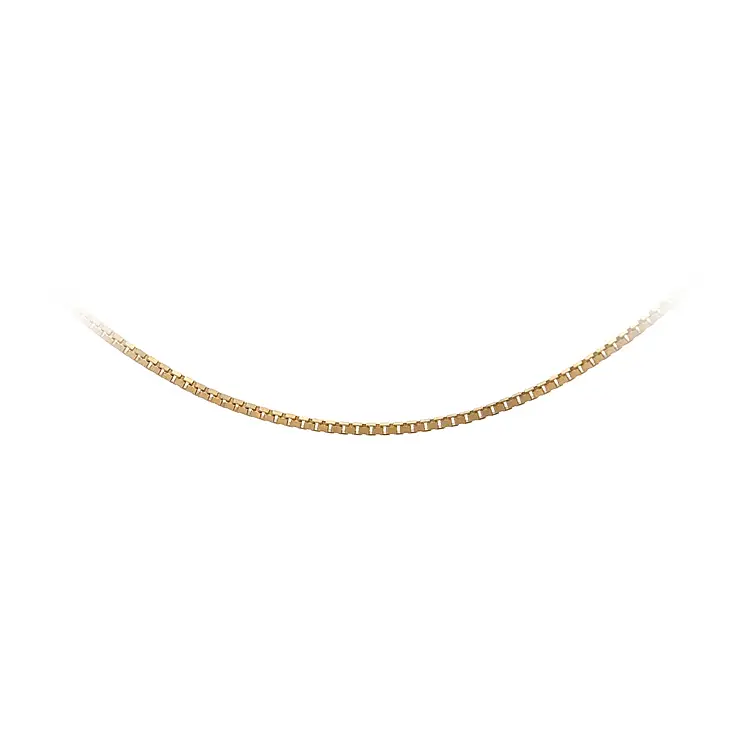 Goldene Kette Würfel - Würfel