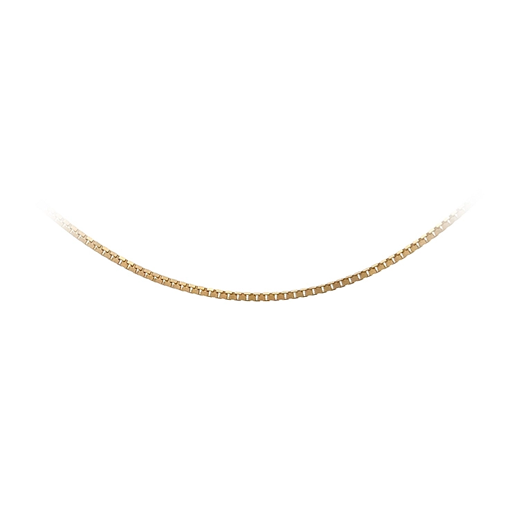 Goldene Kette Würfel - Würfel