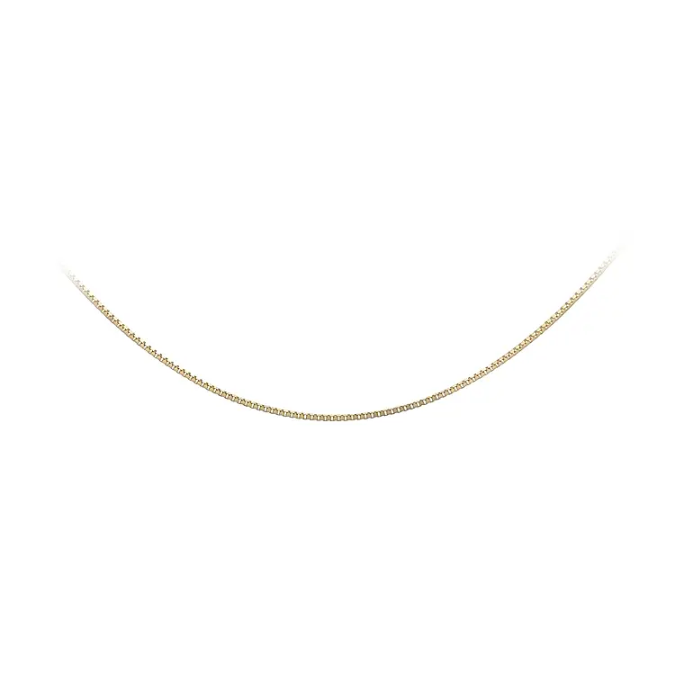 Goldene Kette Würfel - Würfel