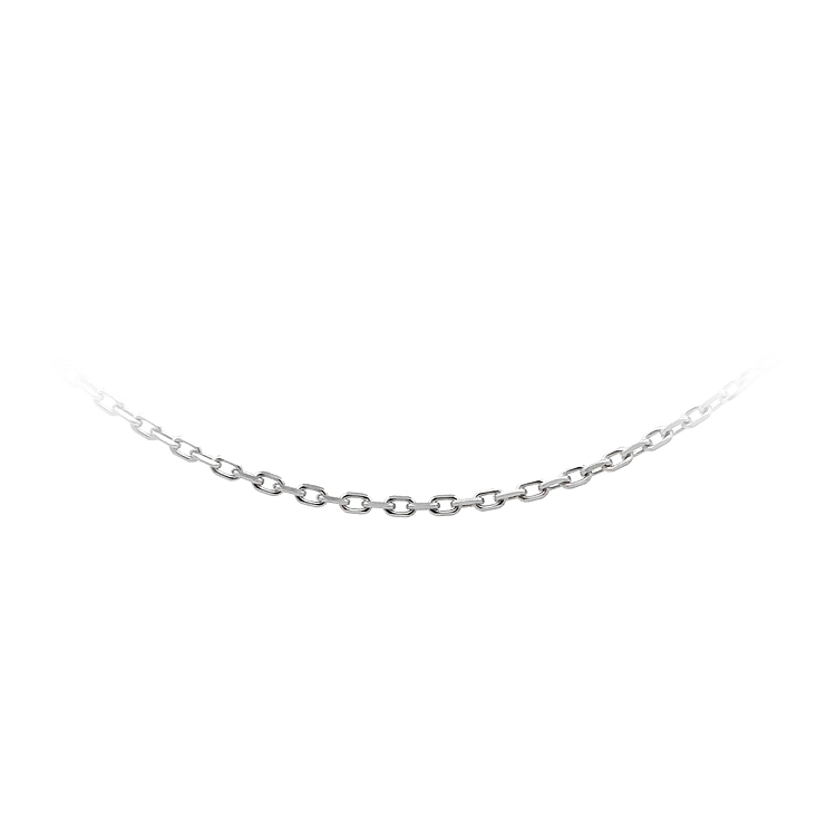 Anker Weißgold Kette