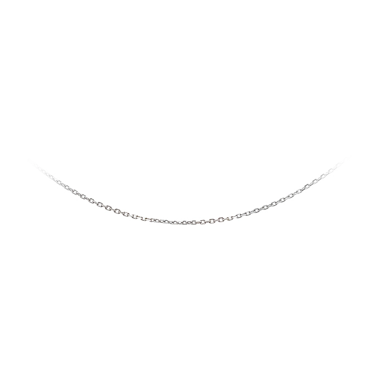 Anker Weißgold Kette