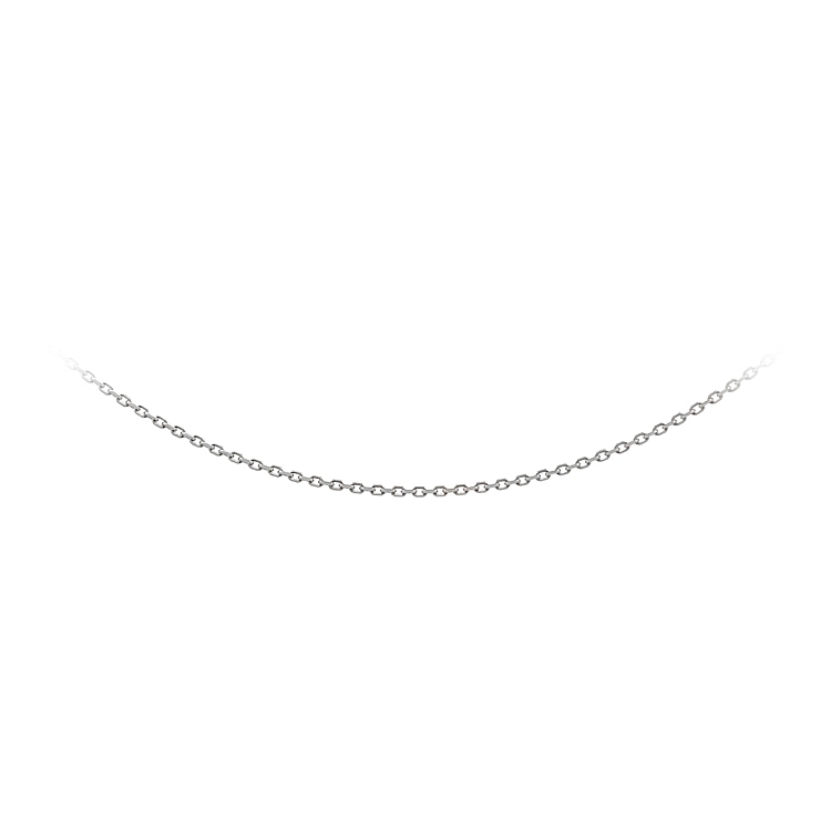 Anker Weißgold Kette