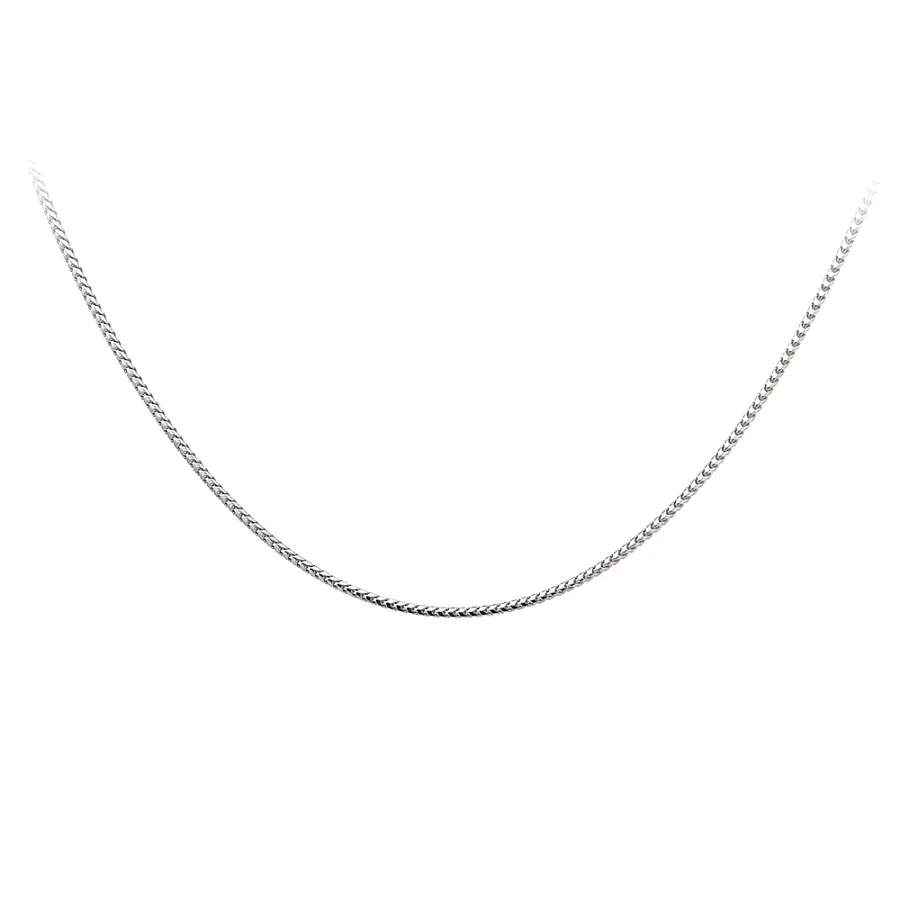 Weißgold-Franco-Kette