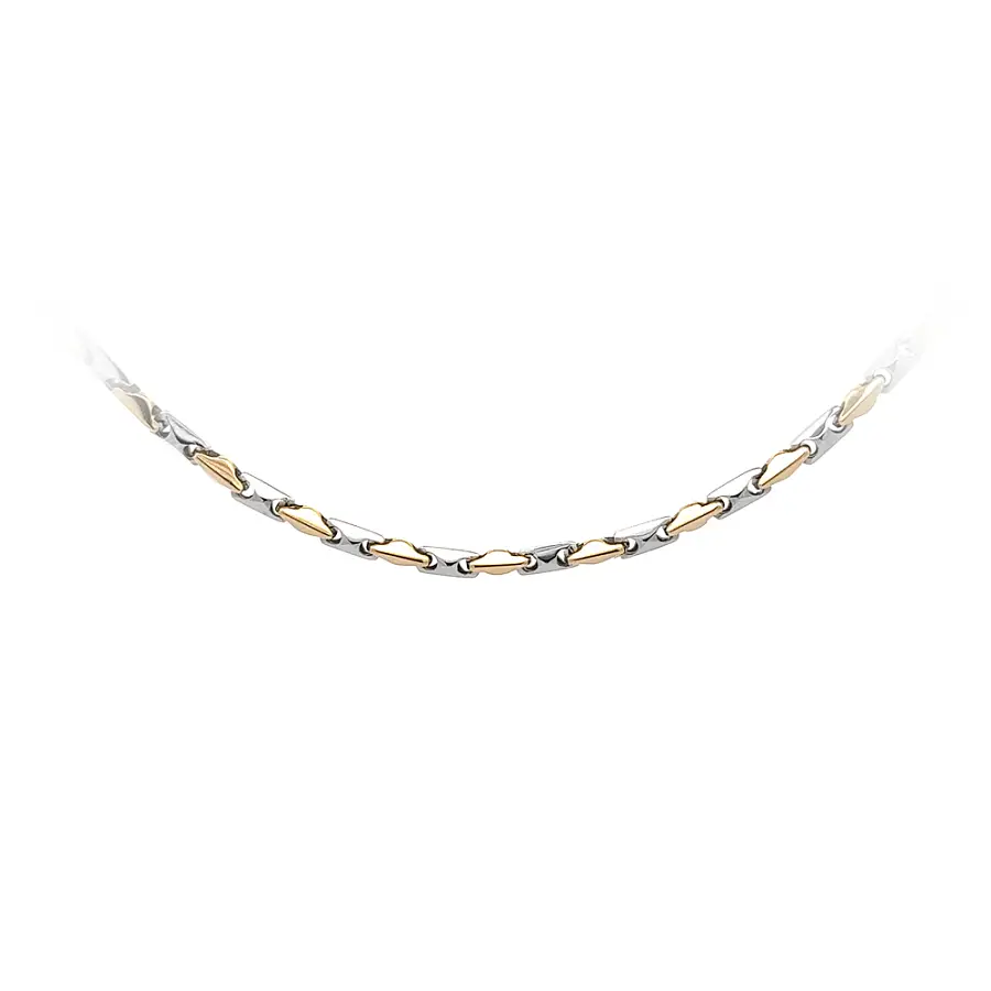 Halskette aus Kombinationsgold