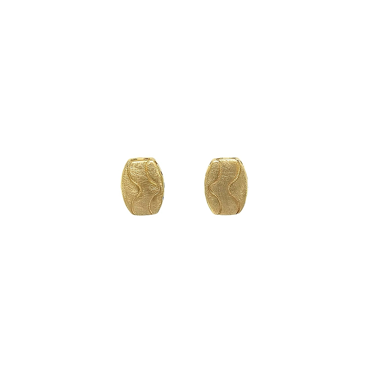 Goldpeck-Ohrringe