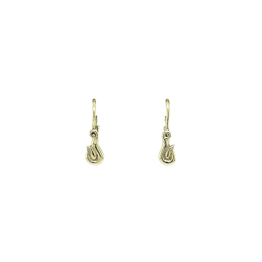 Elegante Goldohrringe mit zeitlosem Design