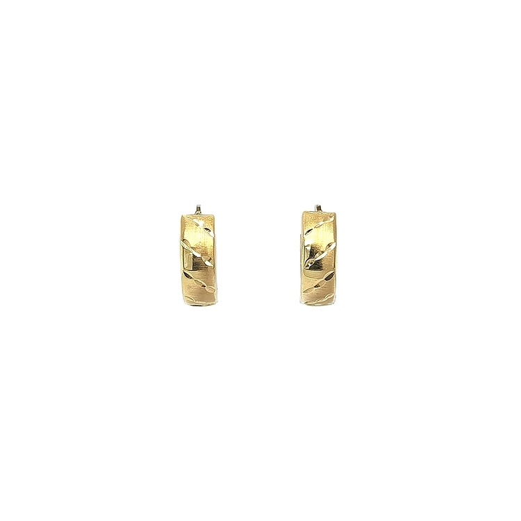 Gold Runde Ohrringe
