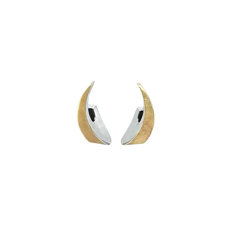 Ohrringe aus Kombinationsgold