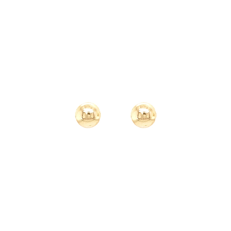 Gold-Ohrringe Perlen