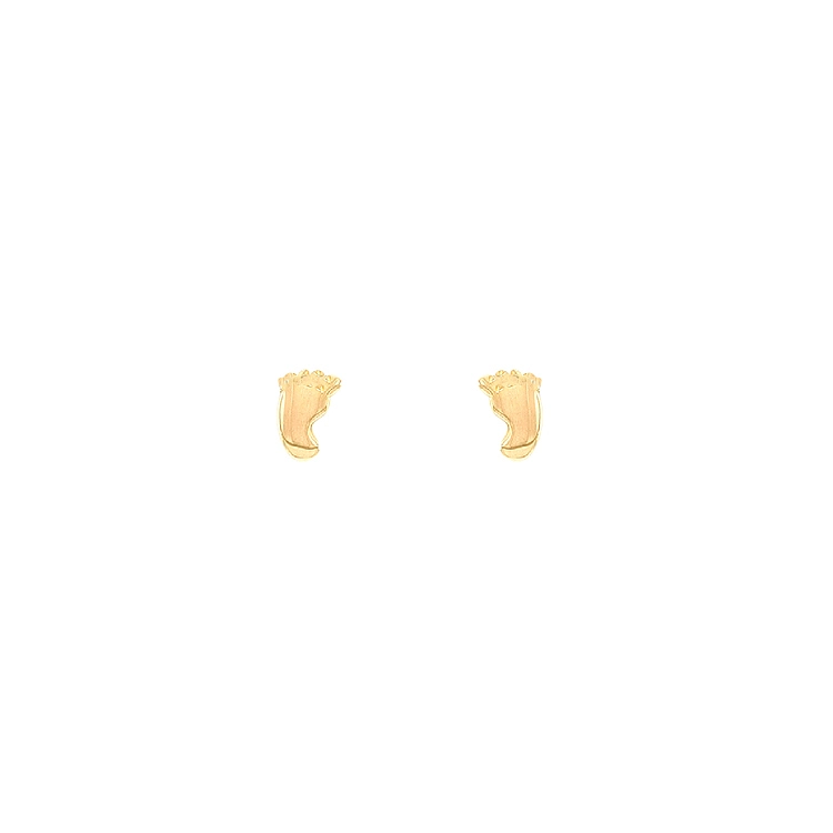 Gold-Ohrringe Beinchen