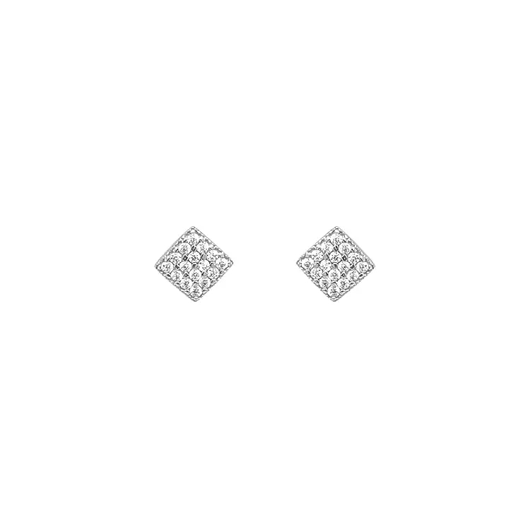 Gold-Ohrringe Ohrringe mit Zirkonen