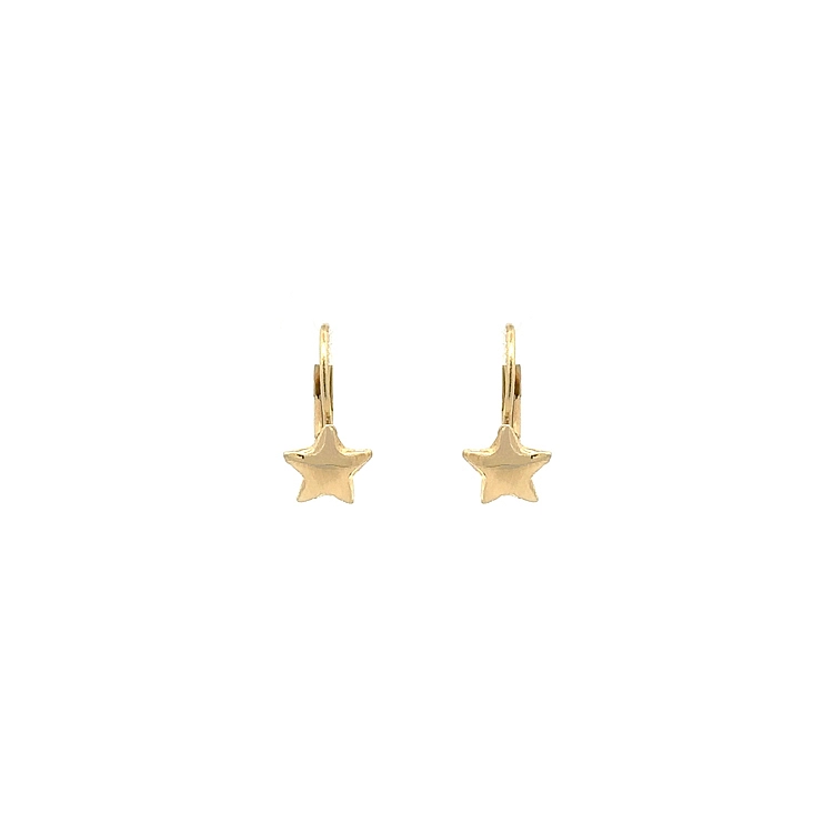 Gold-Ohrringe Sterne