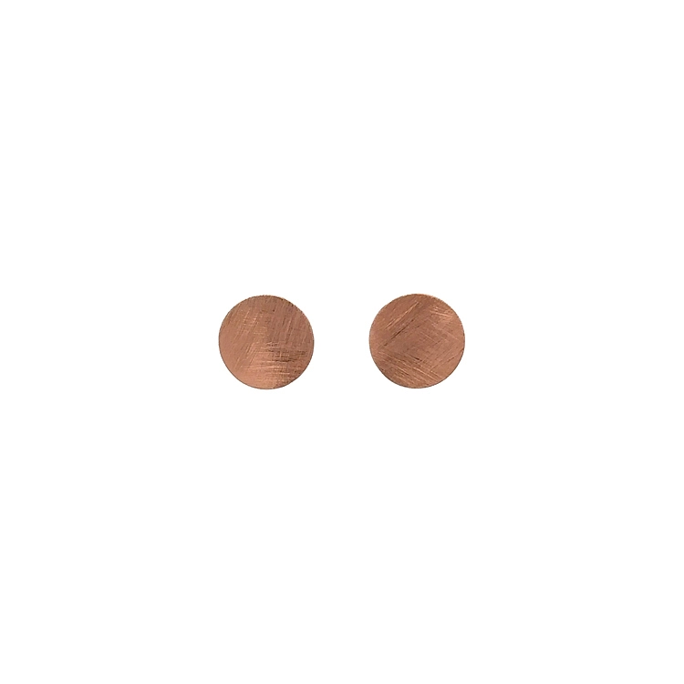 Goldohrringe aus Roségold