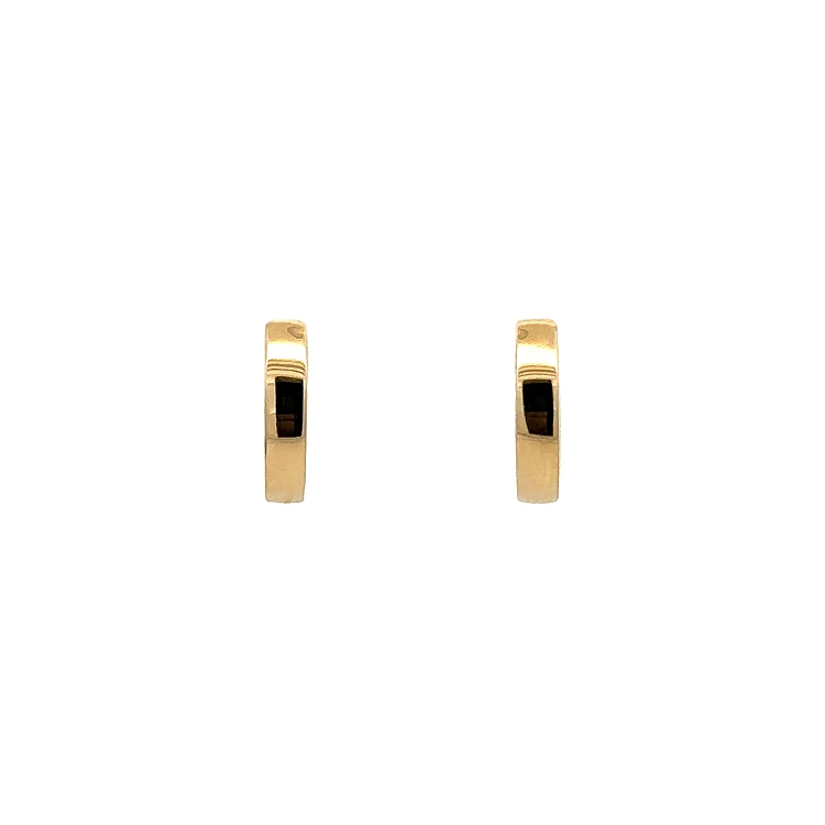 Gold Runde Ohrringe