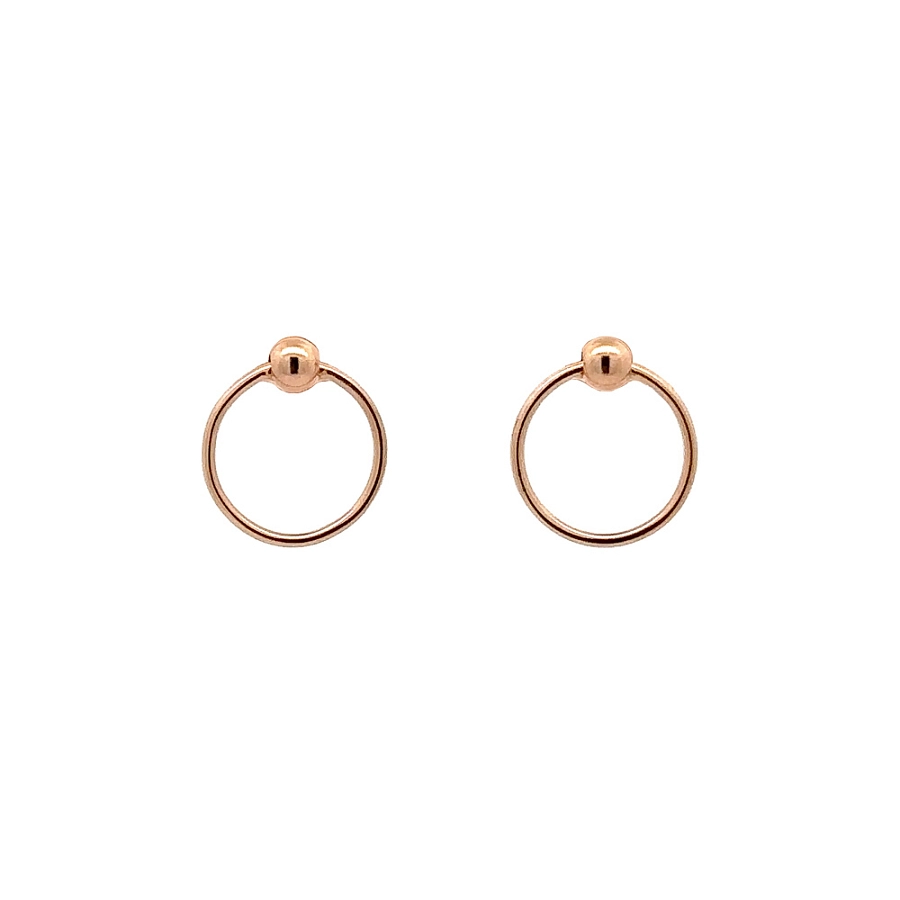 Ohrringe aus Roségold