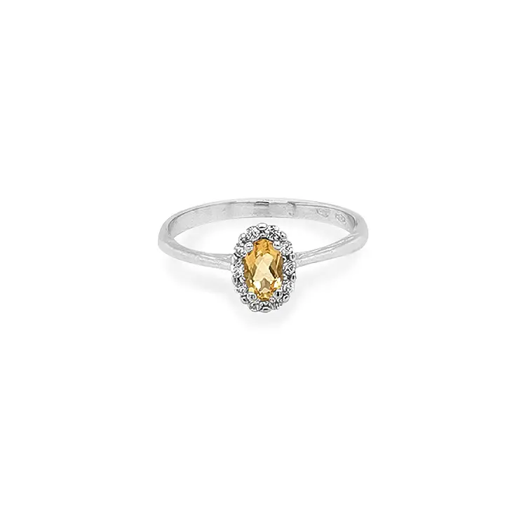 Goldring mit farbigen Steinen