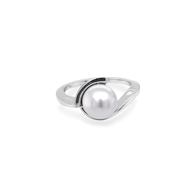 Goldring mit Perle