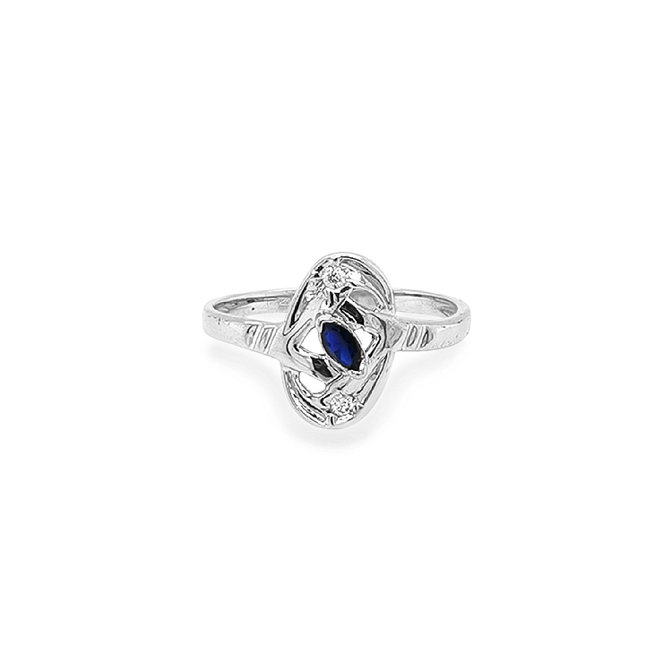 Goldring mit farbigen Steinen