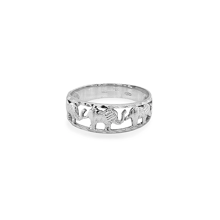 Goldener Elefanten Ring
