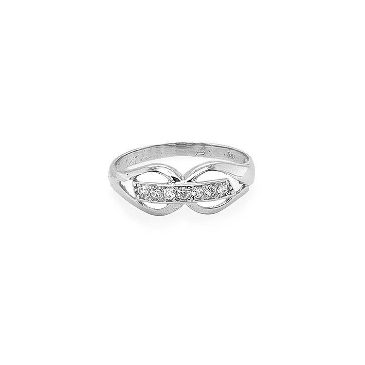 Goldring mit Zirkonen