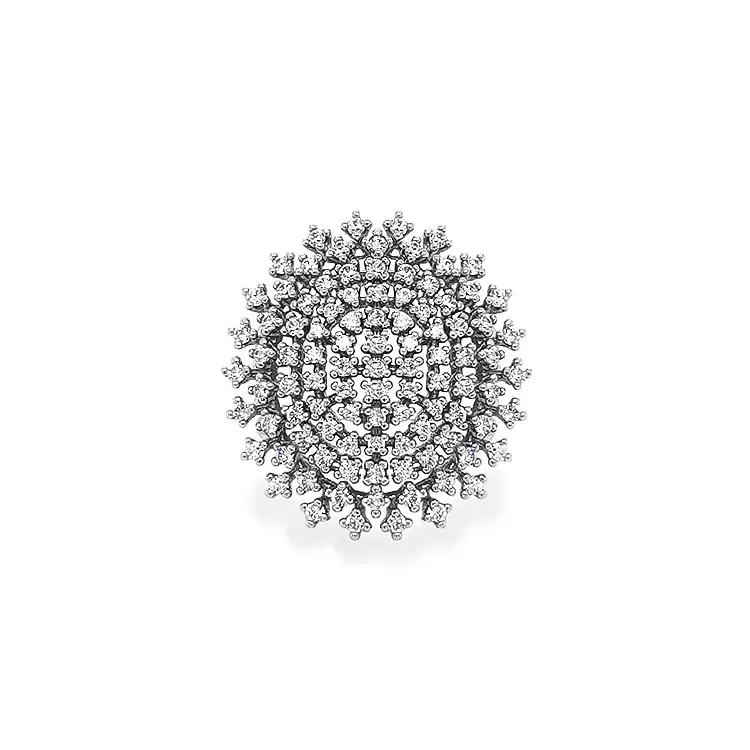 Goldring mit Zirkonen