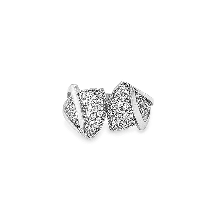 Goldring mit Zirkonen