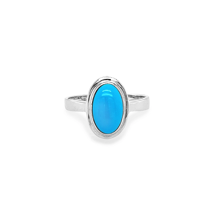 Goldener Ring mit Türkis