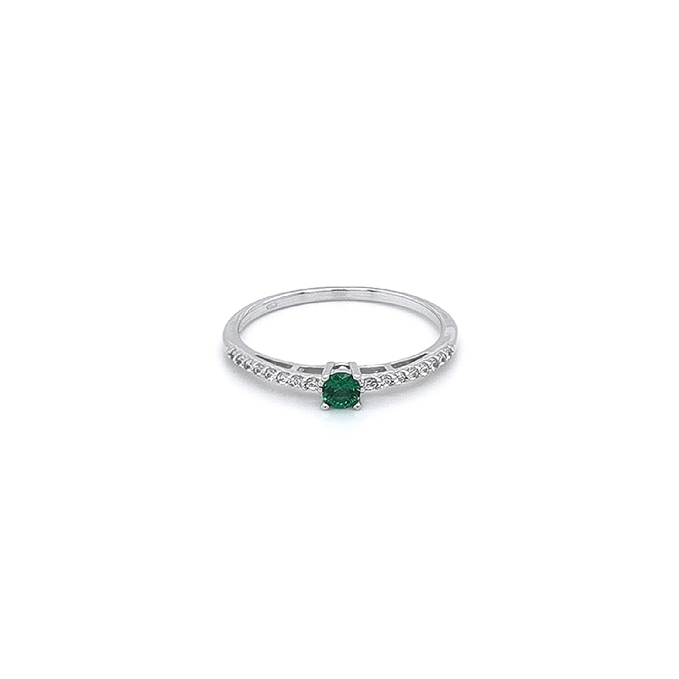 Goldring mit Smaragd