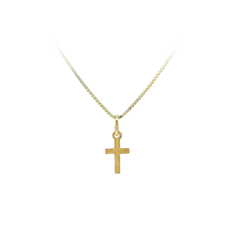 Goldkreuz-Anhänger