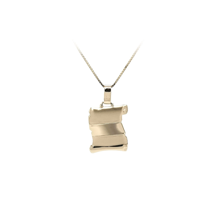 Gold-Pergament-Anhänger für Gravur