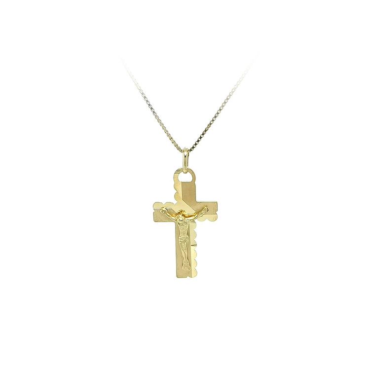 Anhänger Kreuz mit Jesus Christus