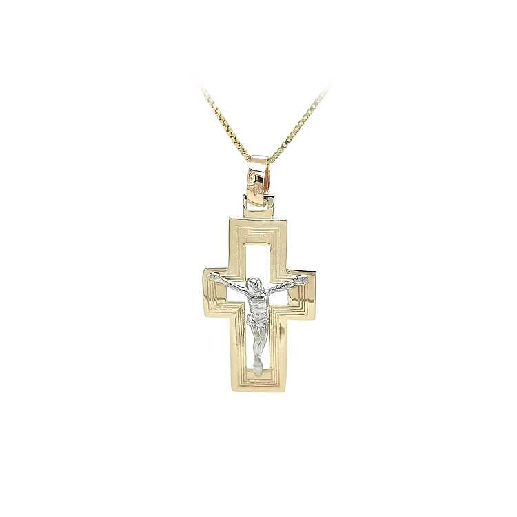 Anhänger Kreuz mit Jesus Christus