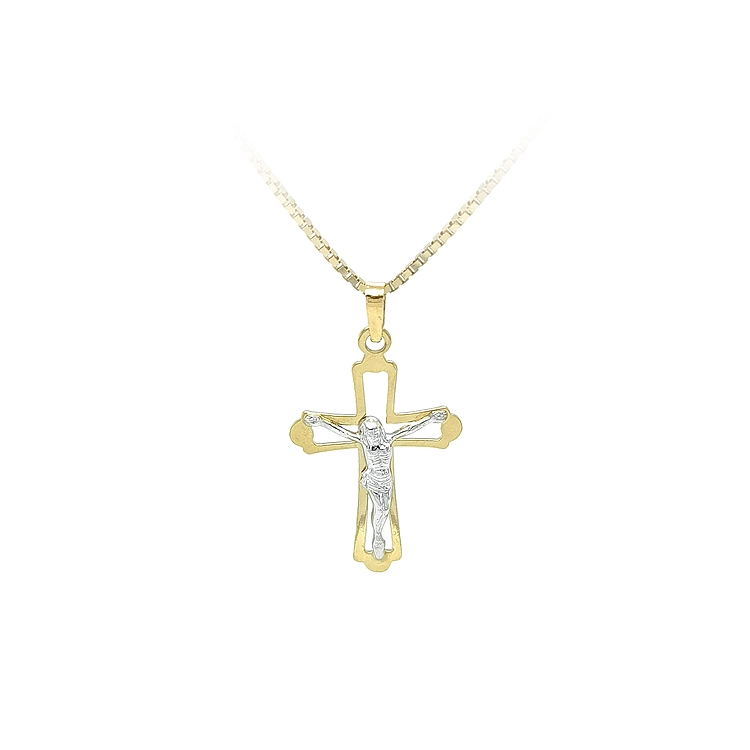 Anhänger Kreuz mit Jesus Christus