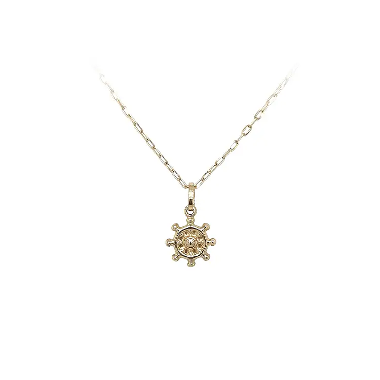 Gold-Anhänger Ruder