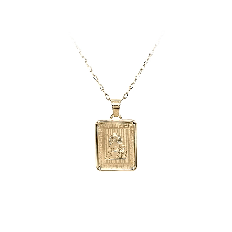 Gold-Anhänger Zeichen der Jungfrau